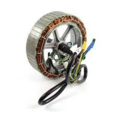 Stateur et rotor d'extinction à haute fréquence pour moteur de moyeu léger