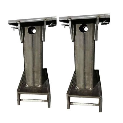 Pièces mécaniques en aluminium d'acier inoxydable sur mesure pour les travaux lourds dans le revêtement en poudre