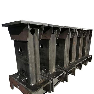 Support de cadre en tôle épaisse avec fabrication de découpe au laser de soudage et finition polissée