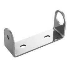 Stampage en support métallique en forme de U pour le montage d'une étagère d'armoire personnalisable et durable