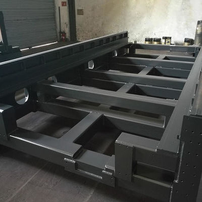 Traitement du soudage sur mesure pour les charges lourdes Structure de cadre de support mécanique de grande taille
