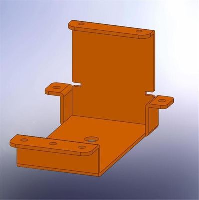 Pièces métalliques sur mesure en tôle d'estampage en aluminium en acier inoxydable pour machines industrielles