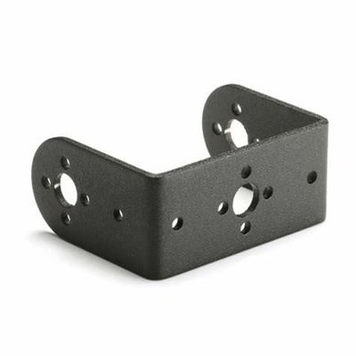 ISO 1461 Standardized Cabinet Shelf Mounting U Shaped Metal Bracket Stamping Durable