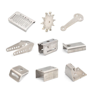 ISO 1461 Standardized Cabinet Shelf Mounting U Shaped Metal Bracket Stamping Durable