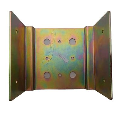 Logos personnalisé en acier au carbone, support d'angle pour la construction en bois