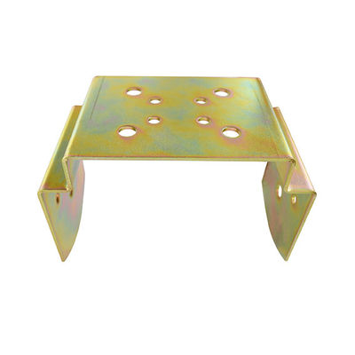 Logos personnalisé en acier au carbone, support d'angle pour la construction en bois