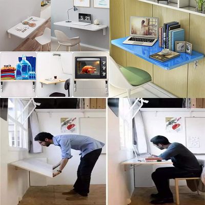 12 pouces support d'étagère pliable à ressort pour montage murale dans l'industrie 1,5-2 mm d'épaisseur