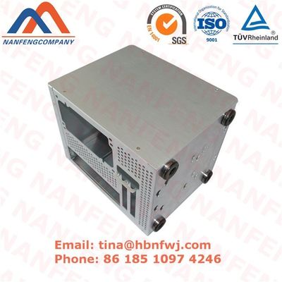 Concasse de ordinateur principal en aluminium personnalisée pour l'offre d'équipement électronique en aluminium