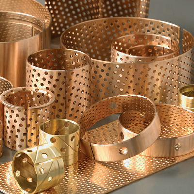 Pièces d'emboutissage de tubes métalliques de haute précision en laiton/service de découpe laser d'emboutissage de tubes en laiton