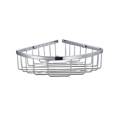 Étagère de douche triangulaire à couche unique étagère d'angle pour le montage murale personnalisé et robuste