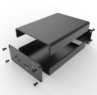 Emballage de dissipateur de chaleur extrudé en aluminium personnalisé pour n'importe quelle couleur