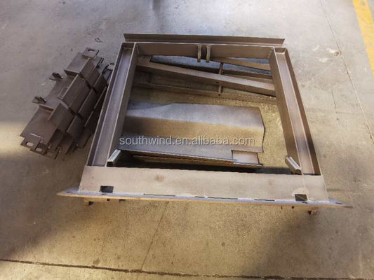 Fabrication de pièces de soudage de plaques épaisses pour la conception d'assemblages structurels en acier sur mesure