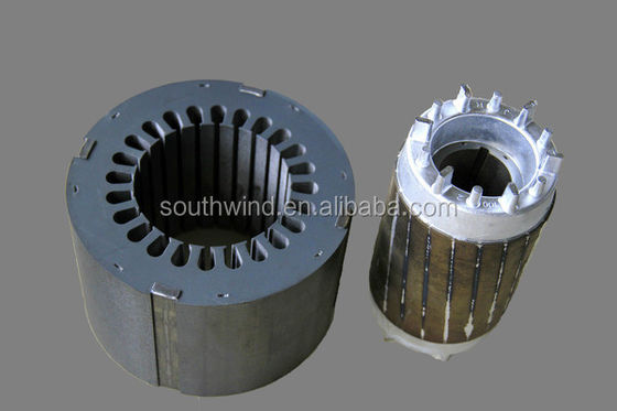 Processus de flexion du moteur de laminage OEM rotor et feuilles de stator en acier au silicium empilable
