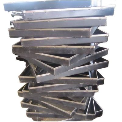 Épaisseur de 3 à 10 mm Structure lourde en acier cadre de soudage Fabrication pour les poteaux de lampadaire