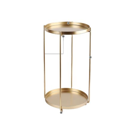 Paquet de 2 tables d'arrière de taille personnalisée pour les petits meubles d'espace