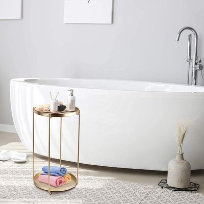 Paquet de 2 tables d'arrière de taille personnalisée pour les petits meubles d'espace