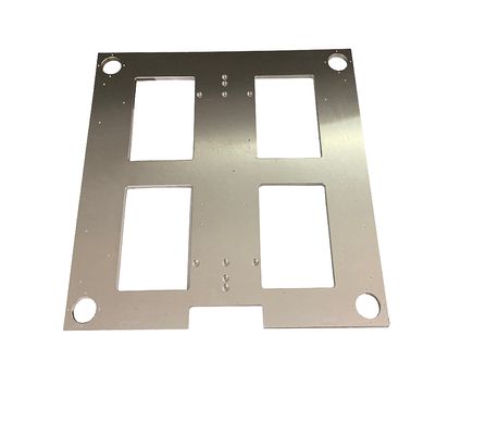 Épaisseur personnalisée de coupe au laser de tôle d'estampage Parties métalliques avec tolérance /-0,01 mm