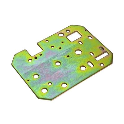 Partie de découpe laser en acier inoxydable en feuille d'aluminium métallique adaptée aux besoins de la structure
