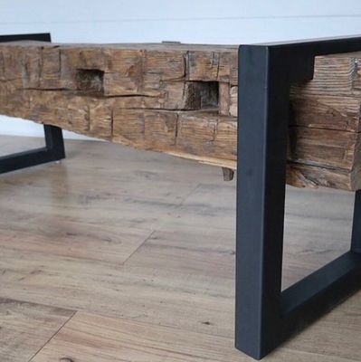 DIY Pieds de meubles pour le café Deck d'ordinateur Banquette rustique 290g