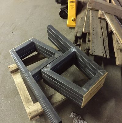 DIY Pieds de meubles pour le café Deck d'ordinateur Banquette rustique 290g