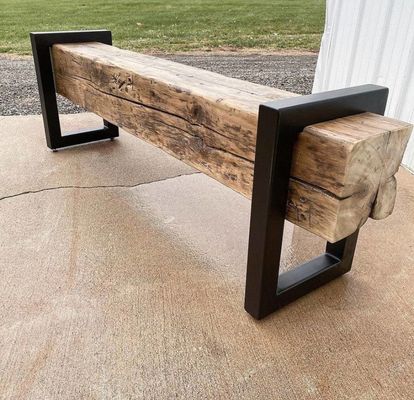 DIY Pieds de meubles pour le café Deck d'ordinateur Banquette rustique 290g