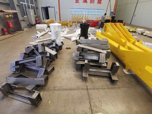 290g de haute précision soudé en acier tour grue pièces détachées section mât pour dans la salle de bain