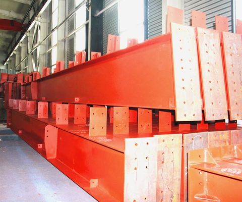 Pièces de construction de soudage de grande capacité sur mesure avec soudage et découpe laser