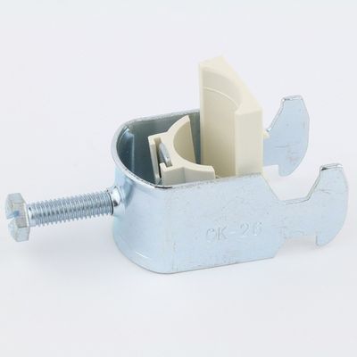 Structure de la pince à ressort en argent OEM pinces métalliques sur mesure pour tubes en acier inoxydable