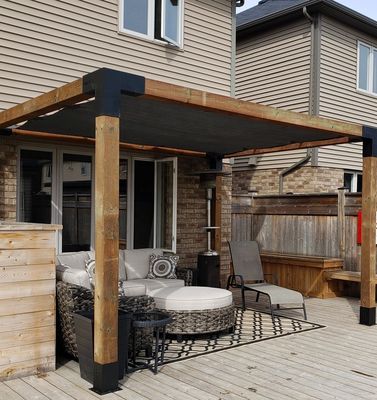 Des supports de pergola de taille modulaire avec une épaisseur de 1 mm à 12 mm et un certificat ISO9001 2015