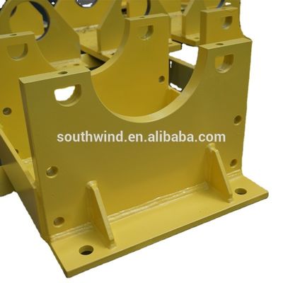Soudage de tôles d'acier d'aluminium à la découpe au laser piédestal pour les éléments de support dans la salle de dessin