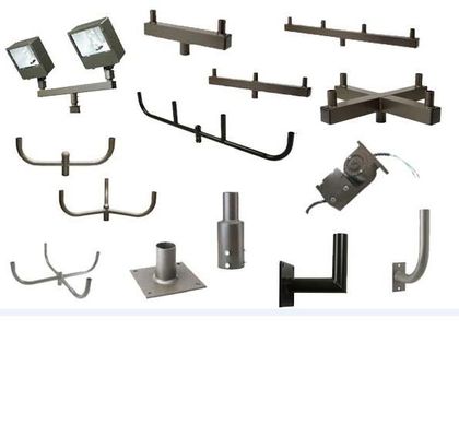 Pièces d'emboutissage en tôle d'acier au carbone pour supports en aluminium de Hebei Nanfeng