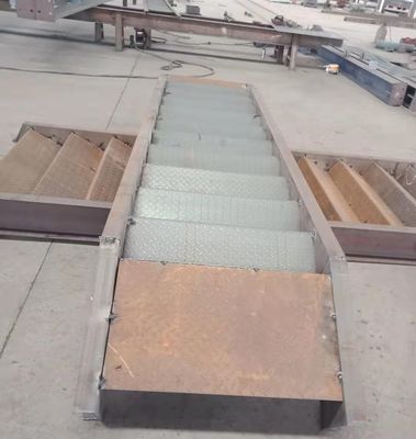 Constructions en acier de couleur personnalisées Matériaux pour les pièces détachées de machines industrielles