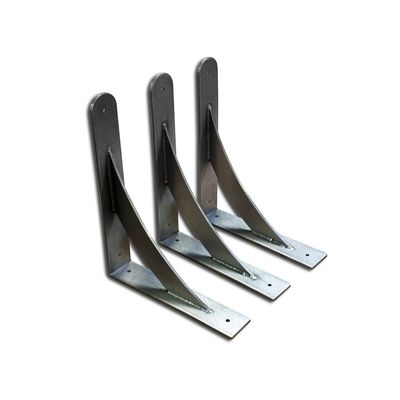 0Épaisseur de.4 à 3 mm Inspection interne/troisième partie Support triangulaire d'étagère en acier inoxydable