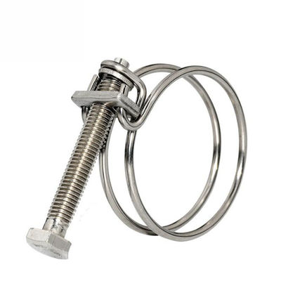 Clip de ressort en acier inoxydable plat de rétention personnalisée largement utilisé pour les articles ménagers