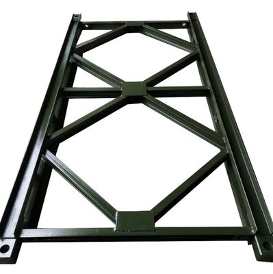Structure d'acier de faisceau de matériau en acier de cadre d'espace personnalisé dans le style de conception industrielle