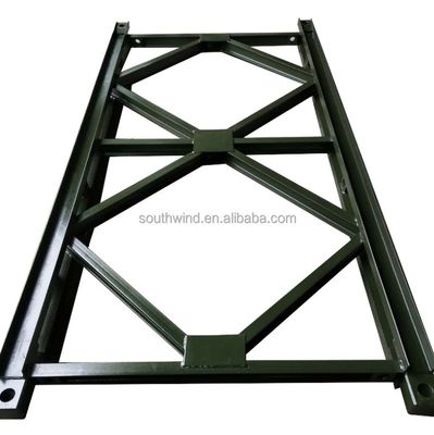 Composant de pont en acier personnalisé Trusse de cadre vertical pour la construction de maisons alliage ou non