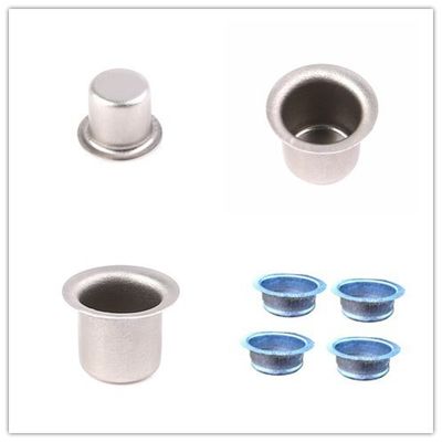 Parties de tasses à imprimer en métal en feuille d'aluminium sur mesure pour la fabrication