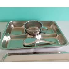 Boîte de déjeuner en acier inoxydable personnalisée pour les plats à emporter de restauration rapide ISO9001 2008 Approuvé