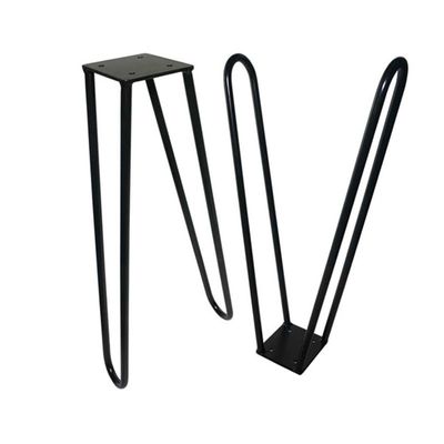 Des jambes pliantes de table à barres métalliques personnalisées et abordables pour les meubles