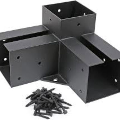 Kit de supports de pergola en acier de taille personnalisée pour les pièces de climatiseur à prix compétitif