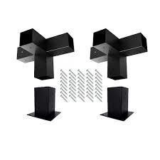 Kit de supports de pergola en acier de taille personnalisée pour les pièces de climatiseur à prix compétitif