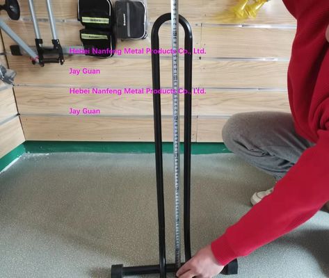 Organisez vos vélos professionnel noir debout vélo plancher supporte pour le stockage intérieur