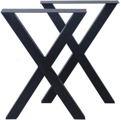 Fabriqué en aluminium "Z" Design Steel Pieds de table de cuisine/salle à manger Produit de style industriel