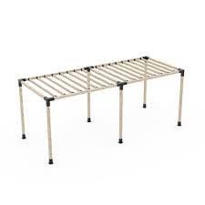 Un kit de supports chinois pour pergola en acier abordable avec inspection interne et tierce partie