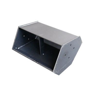 Couleur personnalisée Hoppers soudés en métal lourd pour ascenseur à godet à chaîne de taille personnalisée