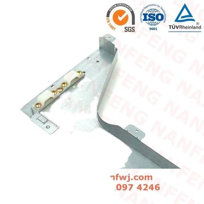 Parties de pliage en acier de taille personnalisée Fabrication traitée avec technologie d'estampage