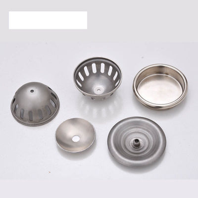 Appareils électroménagers OEM Couverture de lampe/Métaux de logement Précipitées en profondeur pour le dessin Pièces de matériel d'épaisseur 0,5 mm-10 mm