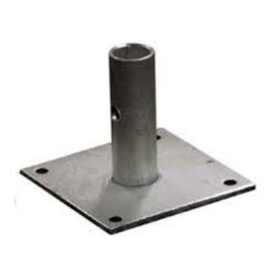Plaques de base en acier inoxydable personnalisées abordables avec seconde opération et revêtement électronique