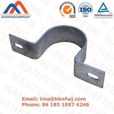 Des supports de montage muraux en acier inoxydable enduits en poudre noire pour OEM