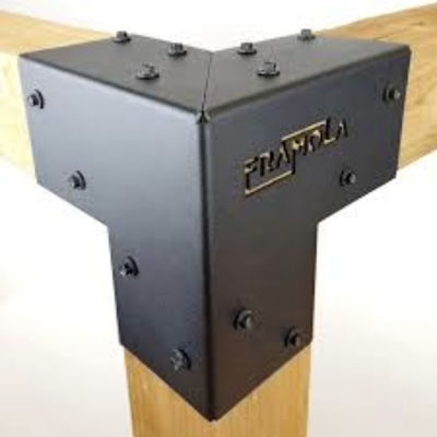 Kit de supports de pergola en acier personnalisé avec inspection interne et prix abordables